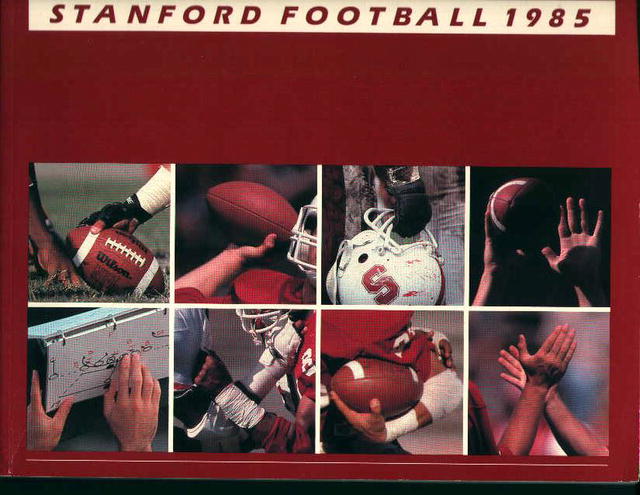 Stanford Football Guide from 1985!