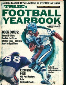 True's Collge Football Yearbook from 1972