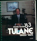Tulane University Media Guide from 1983!