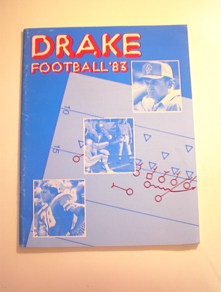 DRAKE Football 1983 Media Guide