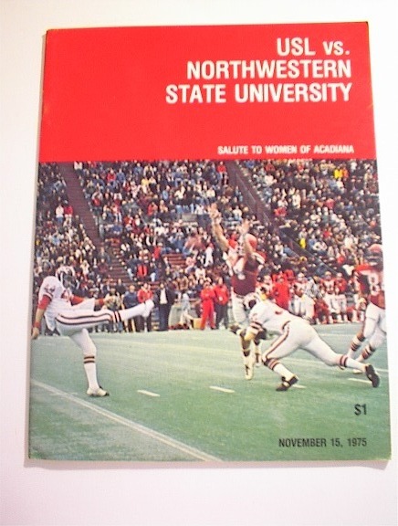 USL vs Northwestern State,11/15/1975,Program
