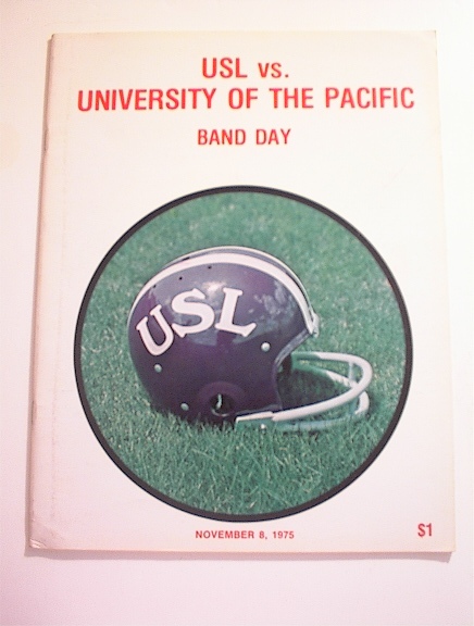 USL vs University Of The Pacific,11/8/1975