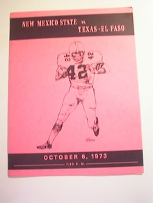 New Mexico State vs Texas-El Paso,10/6/1973