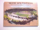 MIAMI 1978 Football Press Guide