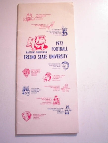 Fresno State University 1972 Press Guide