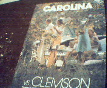 Carolina Vs Clemson Official Program 11/8/75