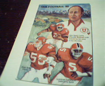 Utah Football Guide from 1982!
