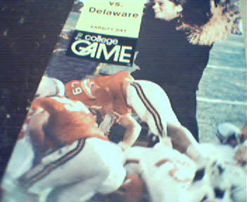 Villanova vs Delaware Program from 11/1/75