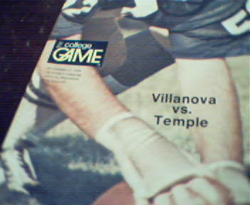 Villanova vs Temple Official Game Program 75