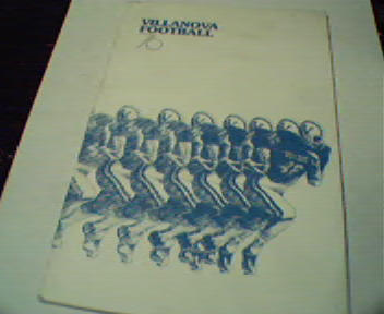Villanova Football Guide from 1976!
