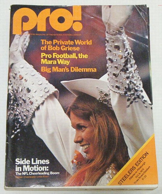 Pro! NFL Football Steelers vs.Falcons 10/8/78