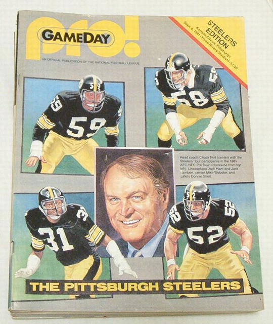 Gameday Pro! Steelers/K.C. Chiefs Game,9/6/81