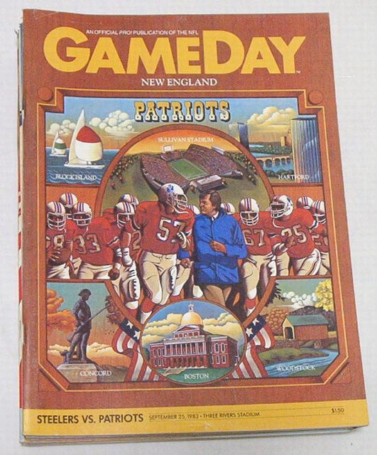 Gameday Pro! Steelers/N.E. Patriots 9/25/1983