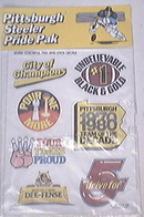 Pittsburgh Steeler Pride Pak Decals 1980