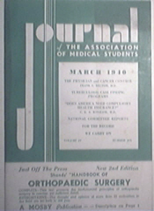Journal Of The Association Of Medical Students 3/1940