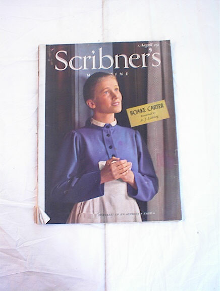 AUG,1938 ISSUE SCRIBNER'S JULIE HAYDON COVER
