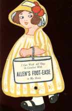 Great Spinning Foot Mechanical Ad Doll 1922