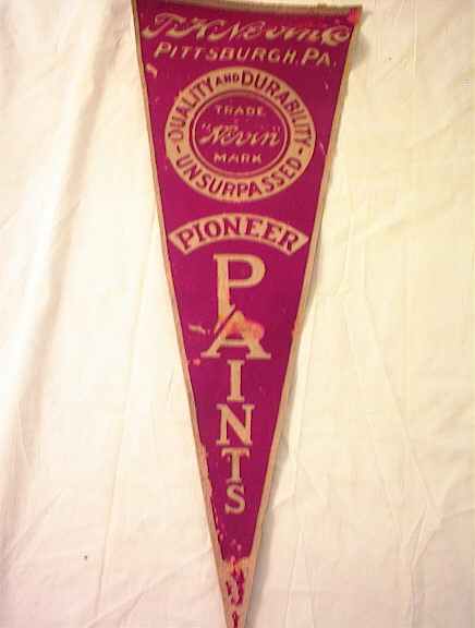 NICE Ca 1958 PIONEER PAINTS PENDANT