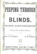 Peeping Through the Blinds 1866 Toledo