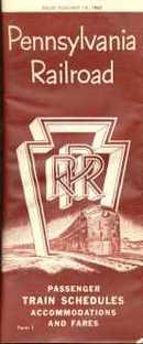 Pennsylvania RR Broadway Limited 1960