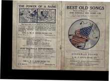 Best Old Songs words & musice 1913