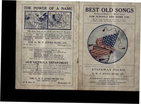 Best Old Songs words & musice 1913