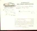 Western RR Corp 1863 Shipping Reciept