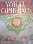 YOU'LL COME BACK BY JACK DRISLANE