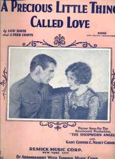 Gary Cooper The Shopworn Angel music 1928