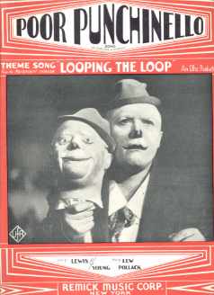 Poor Punchinello from Looping the Loop 1929