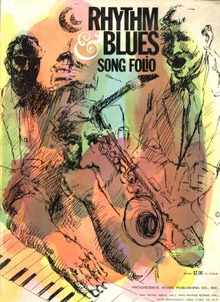 Rhythm Blues Song Folio 1963 Beautiful Cover