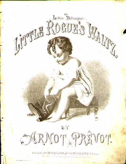 1865 Little Rogues Waltz Arnot Prevot Art cov