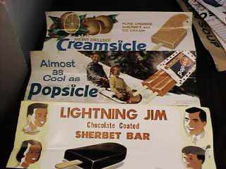 Popsicle Creamsicle Lightning Jim possters