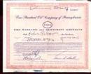 AMOCO 1952 Tire Warrenty Adjustment Agreement