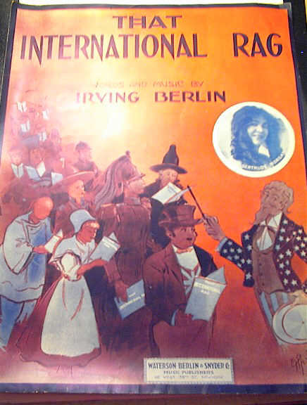 Irving Berlin That International Rag )1913