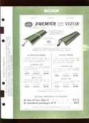 1925 Dealers Catalog Sheets Premier Vizor
