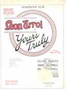 Somebody Else - Yours Truly 1926 w Leon Errol