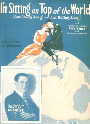 I'm Sitting On Top of the World 1925 Fox Trot