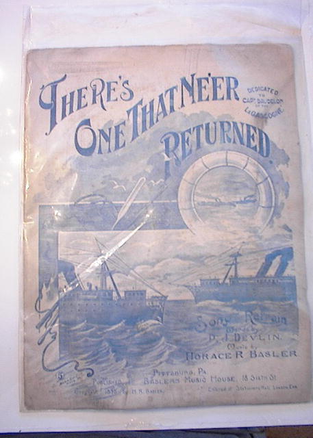 THERE'S ON THAT NE'ER RETURNED by P.J.DEVLIN