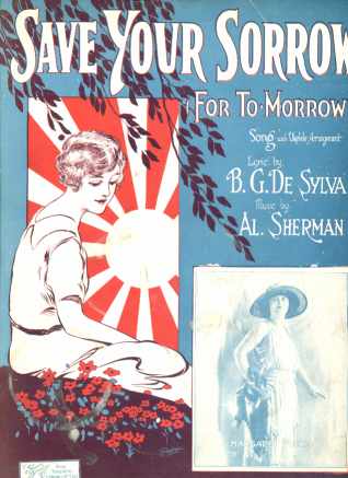 Save Your Sorrow 1925 Beautiful Art & Photo