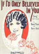 If I'd Only Believed In You 1926 Starmer art