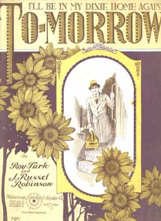 1922 ...Home Again Tomorrow 1922 Barbelle art