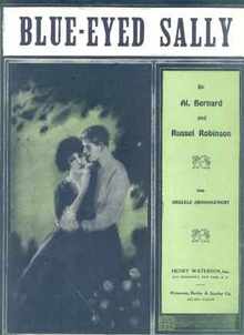 Blue-Eyed Sally 1924 Beautiful Art Cover