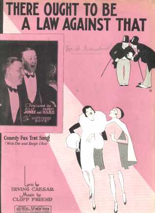 There Ought to be a Law...1927 Fox Trot