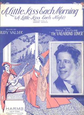Rudy Vallee The Vagabond Lover A Little Kiss