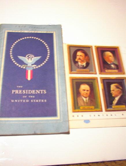 1946 PRESIDENT STAMP BOOK N.Y. CENTRAL SYSTEM