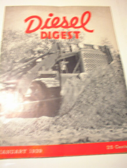 JANUARY 1939 ISSUE OF DIESEL DIGEST