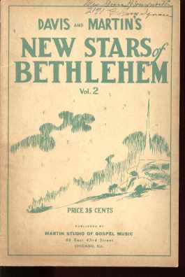 Davis & Martins New Stars of Bethlehem 1943