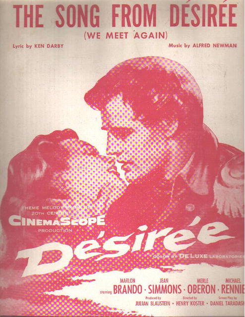 Marlon Brando The Song From Desiree 1954