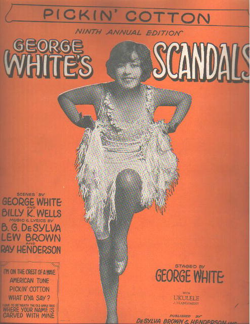 George Whites Scandals 1928 Pickin' Cotton